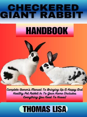 cover image of CHECKERED GIANT RABBIT HANDBOOK